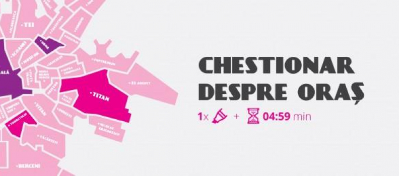 Urboteca întreabă! Chestionar despre oraș